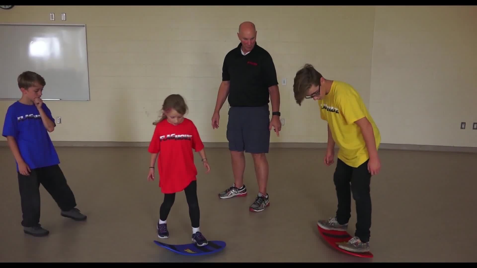 Awesome Phys Ed Activities for Balance (Ep. 19 - Spooner Boards)