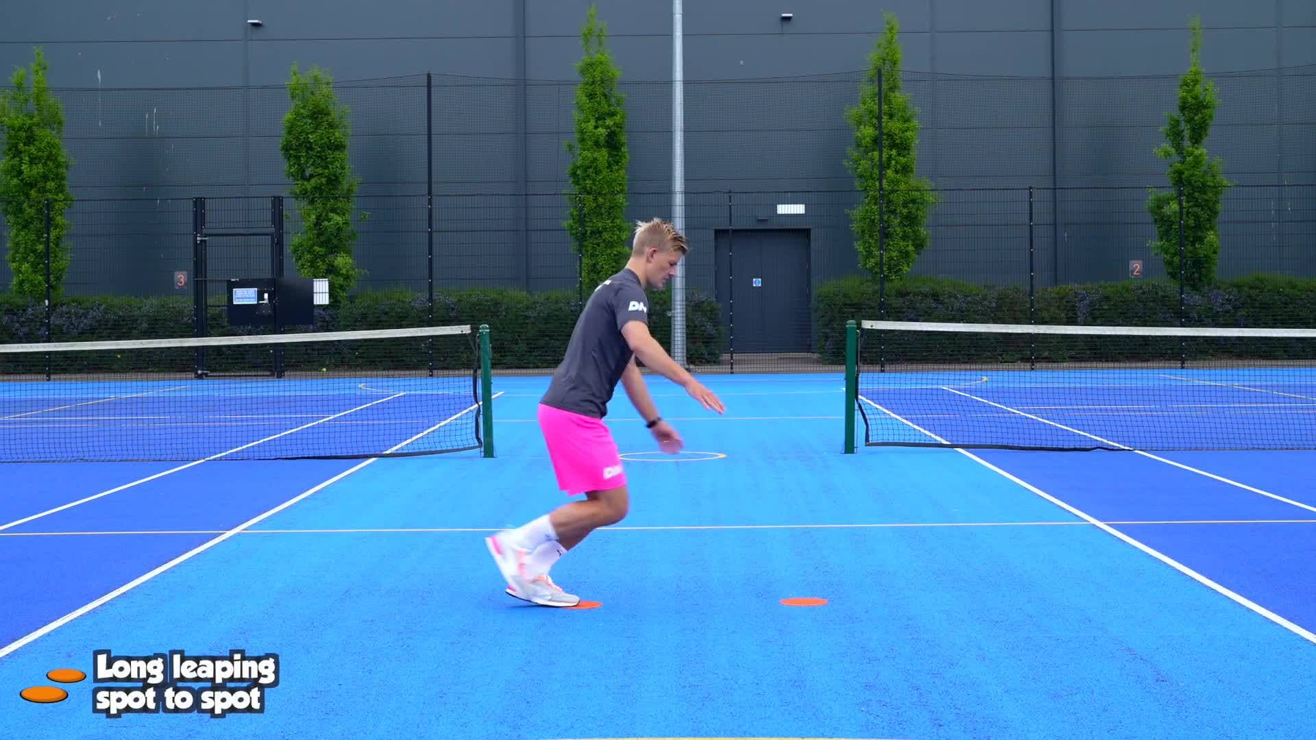 Moving - Long leaping spot to spot