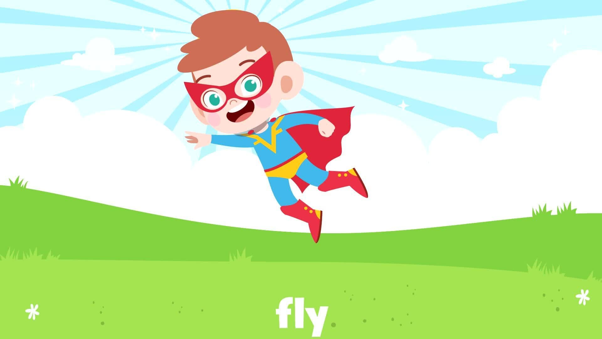 Action Verbs Chant for Children