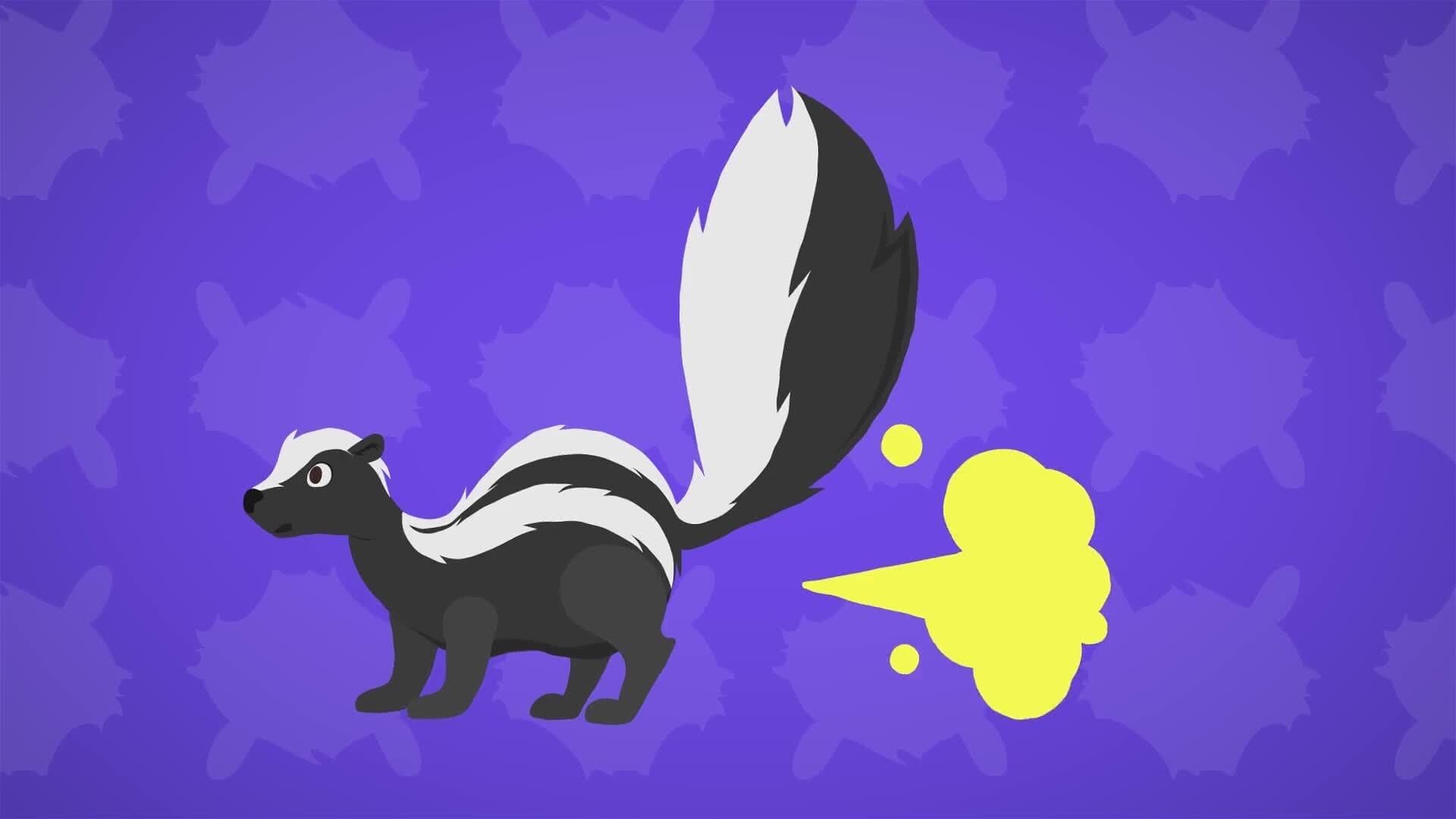 I WONDER - Is A Skunk's Spray Dangerous?