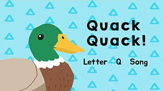 Introduction to letter Q song