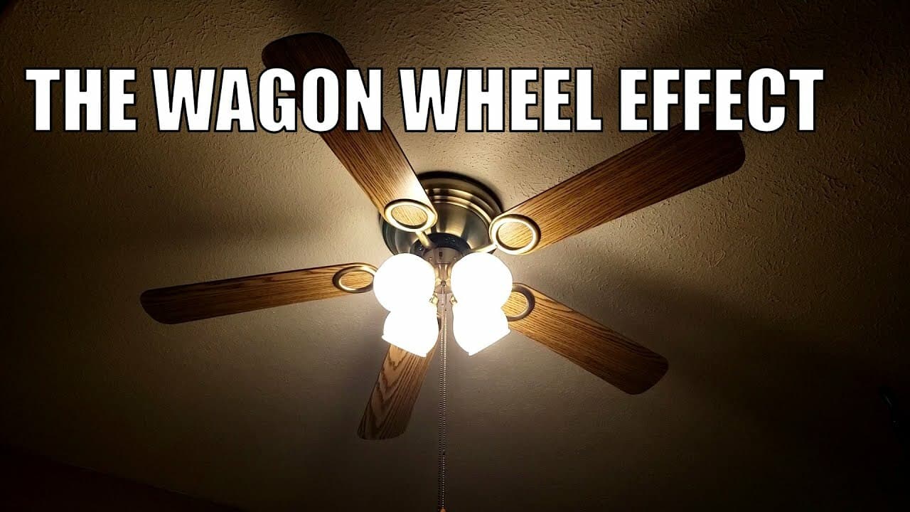 The Wagon Wheel Effect | Optical Illusion Science Experiment