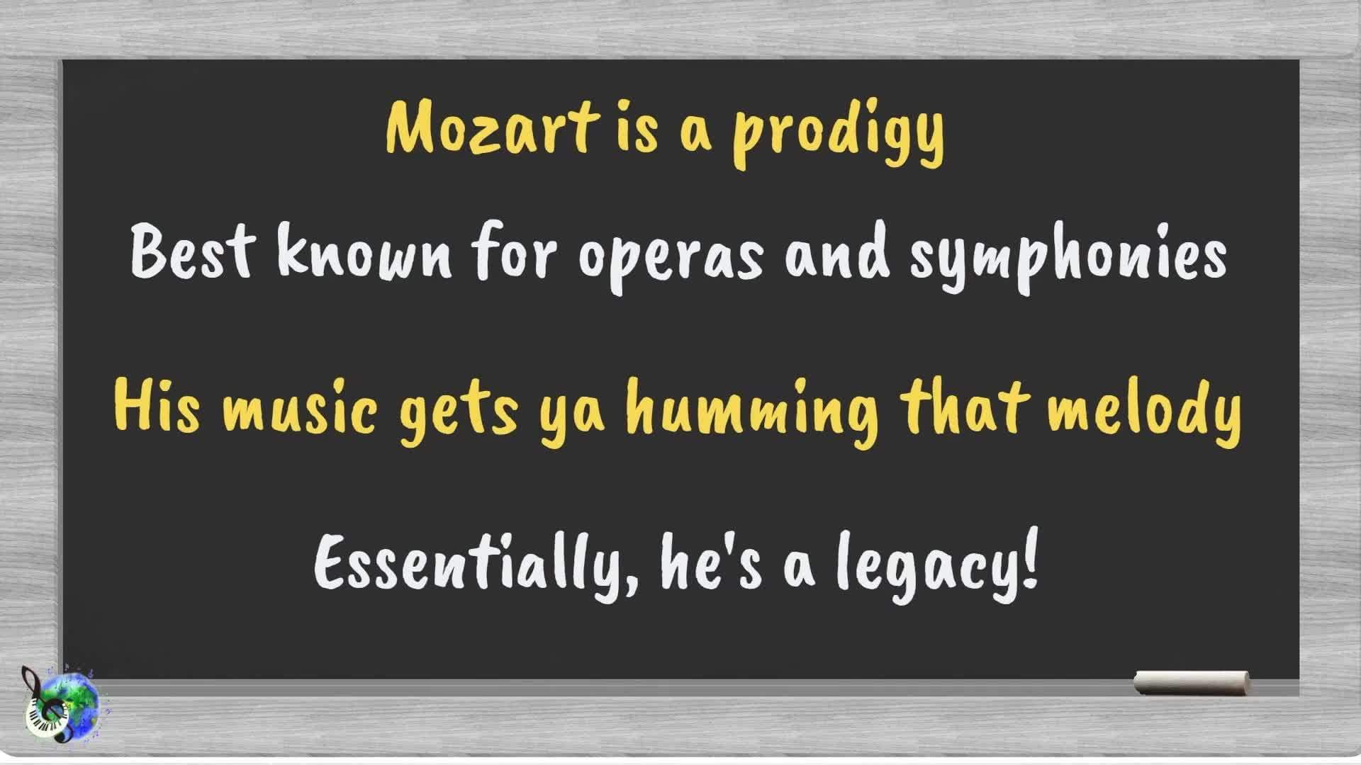 Learn Mozart for Beginners The Mozart Rap!