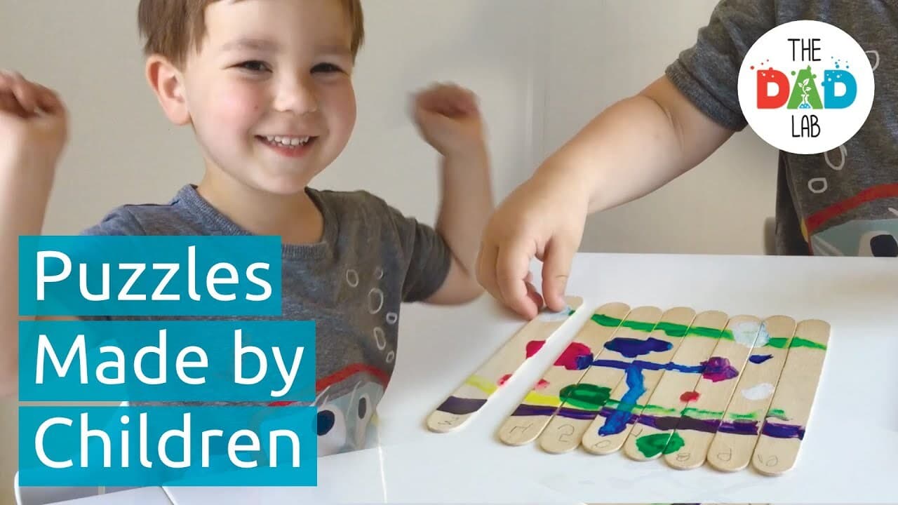 How to Make a Popsicle Stick Puzzle