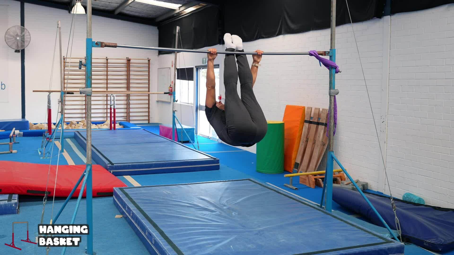 Elementary gymnastics - Bars - 9 hanging basket