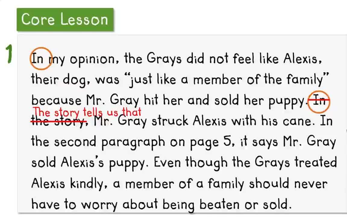 Improving Your Answer: Avoiding Repetitive Words and Phrases