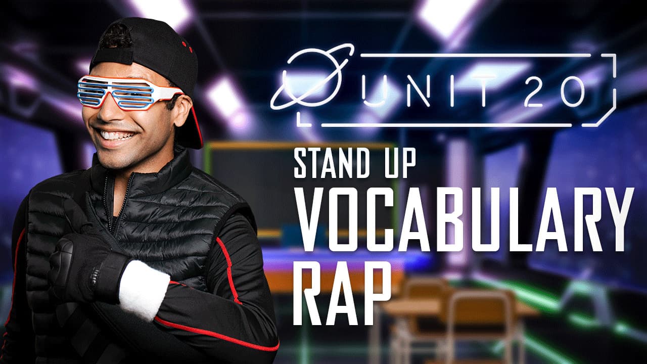 Stand up: Part 4 - Vocabulary Rap