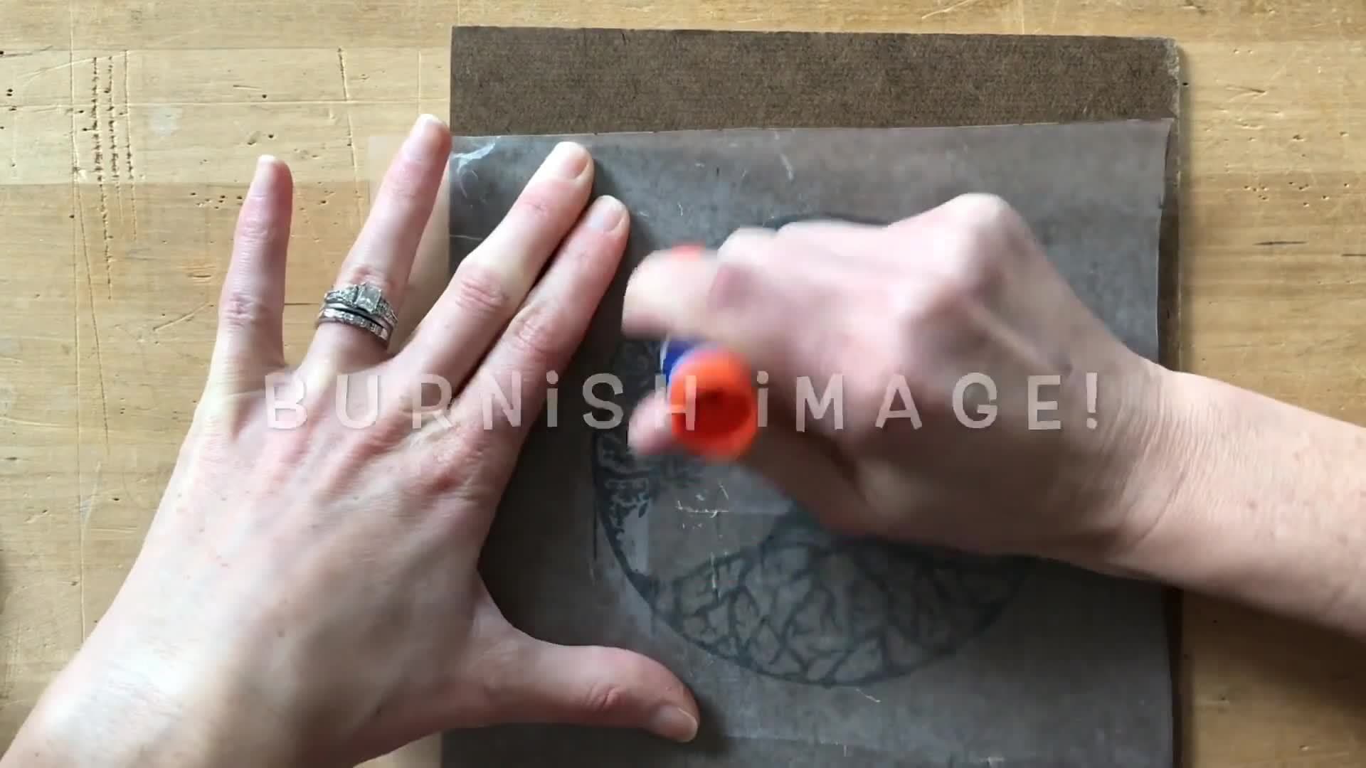 How to Create an Image Transfer using Wax Paper and Printer Ink
