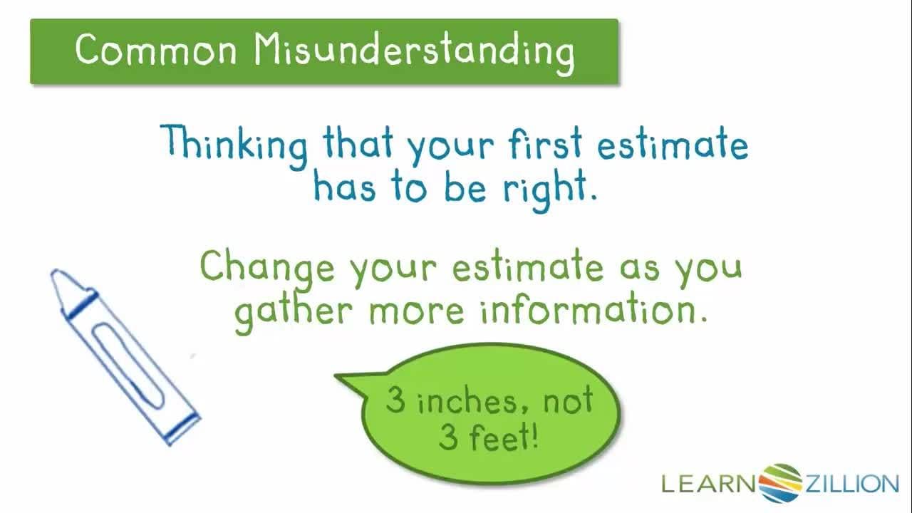 Estimating Length: Comparing Objects for Reasonable Estimates
