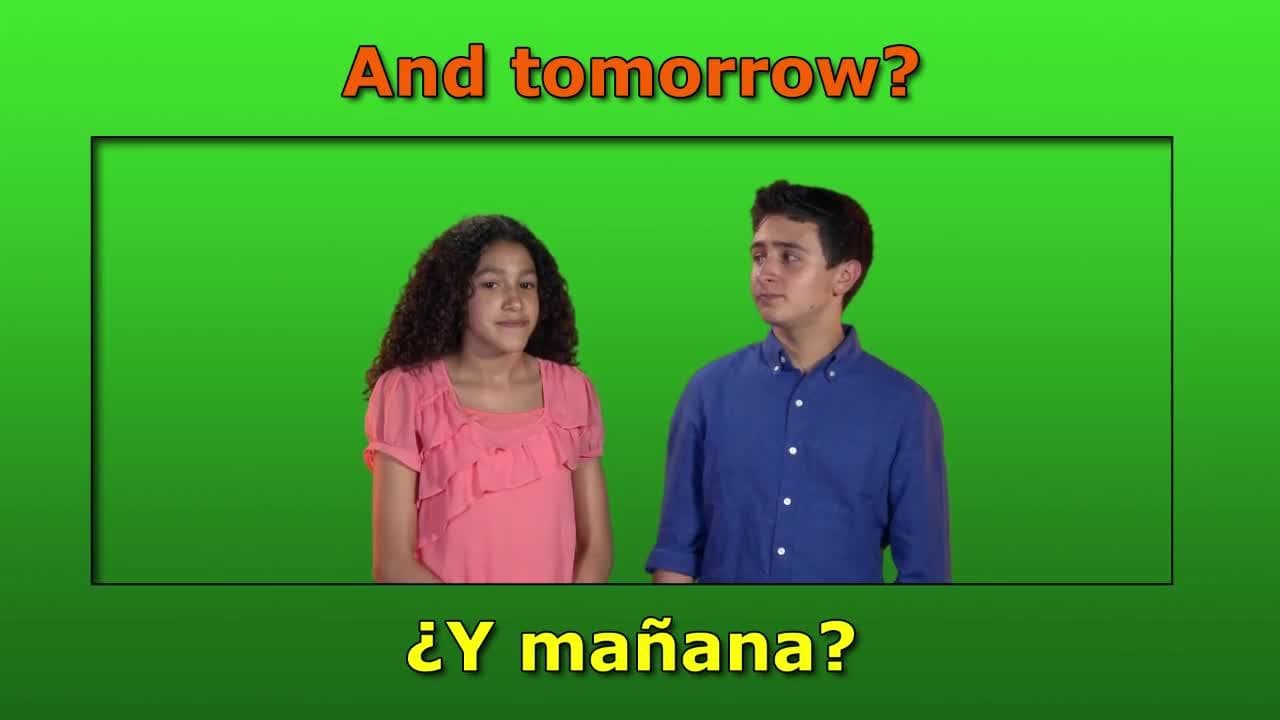 Intro Spanish Lesson: Days of the week in a sentence