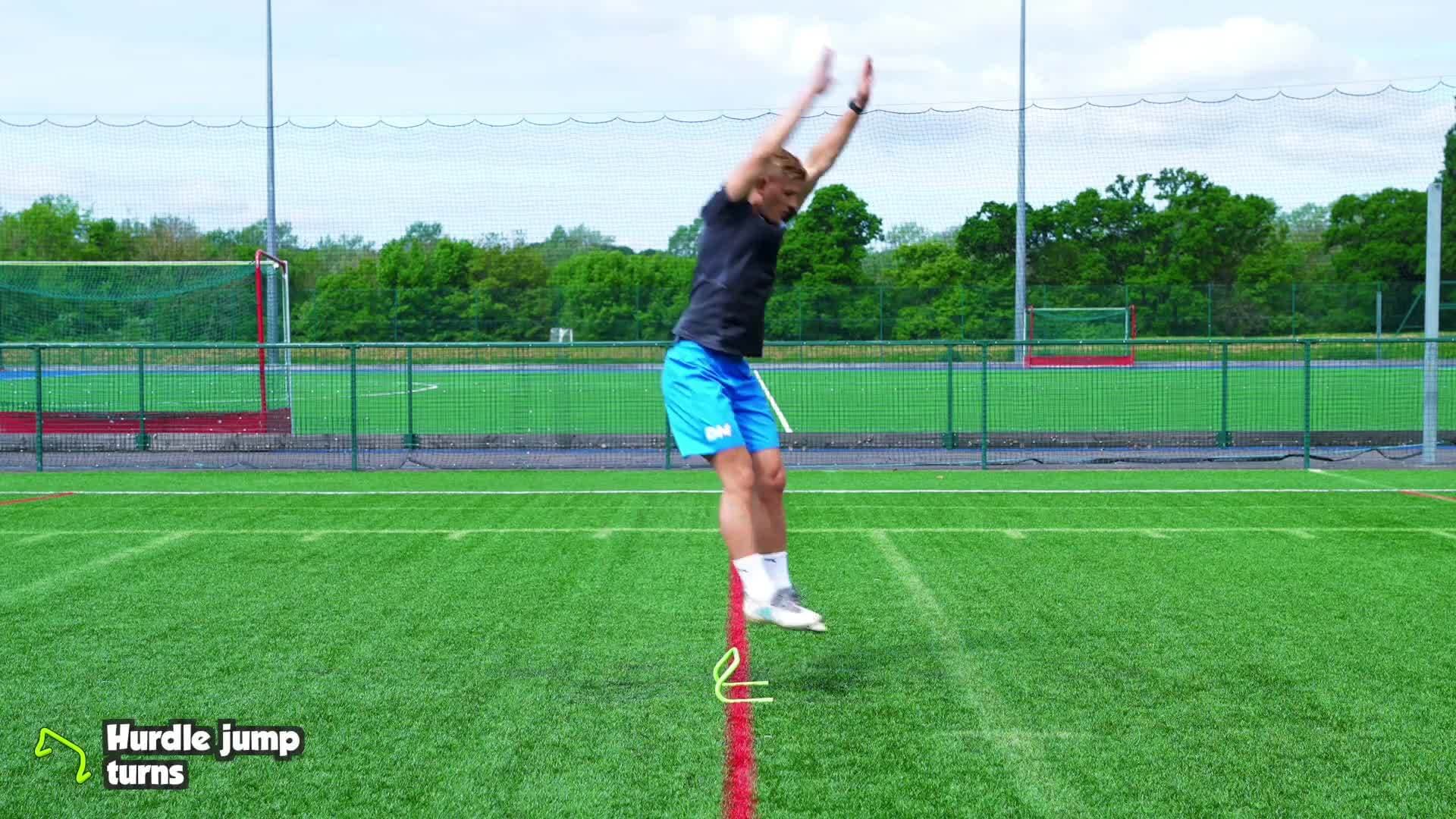 Moving - Hurdle jump turns