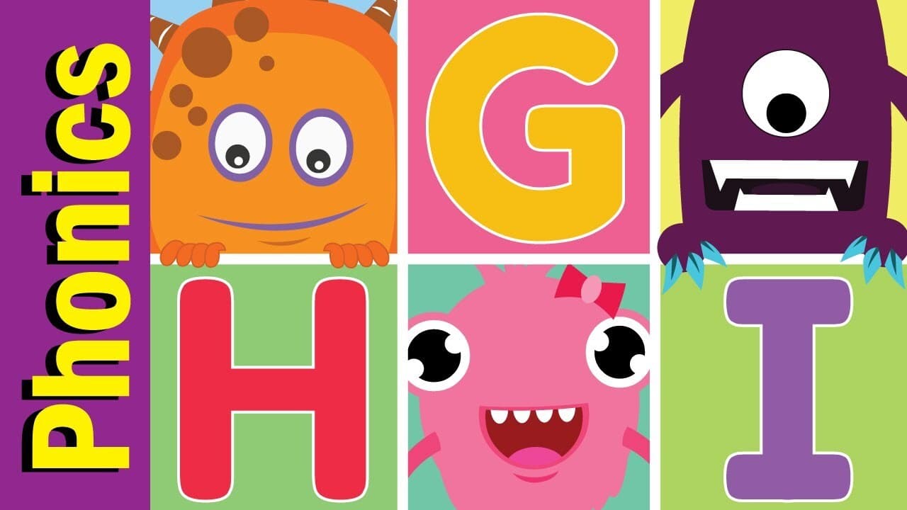 G H I Phonics Alphabet Chant for Children