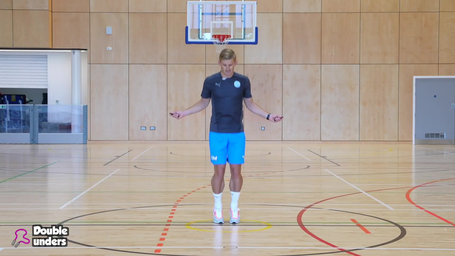 Moving - (Jump rope) Double unders