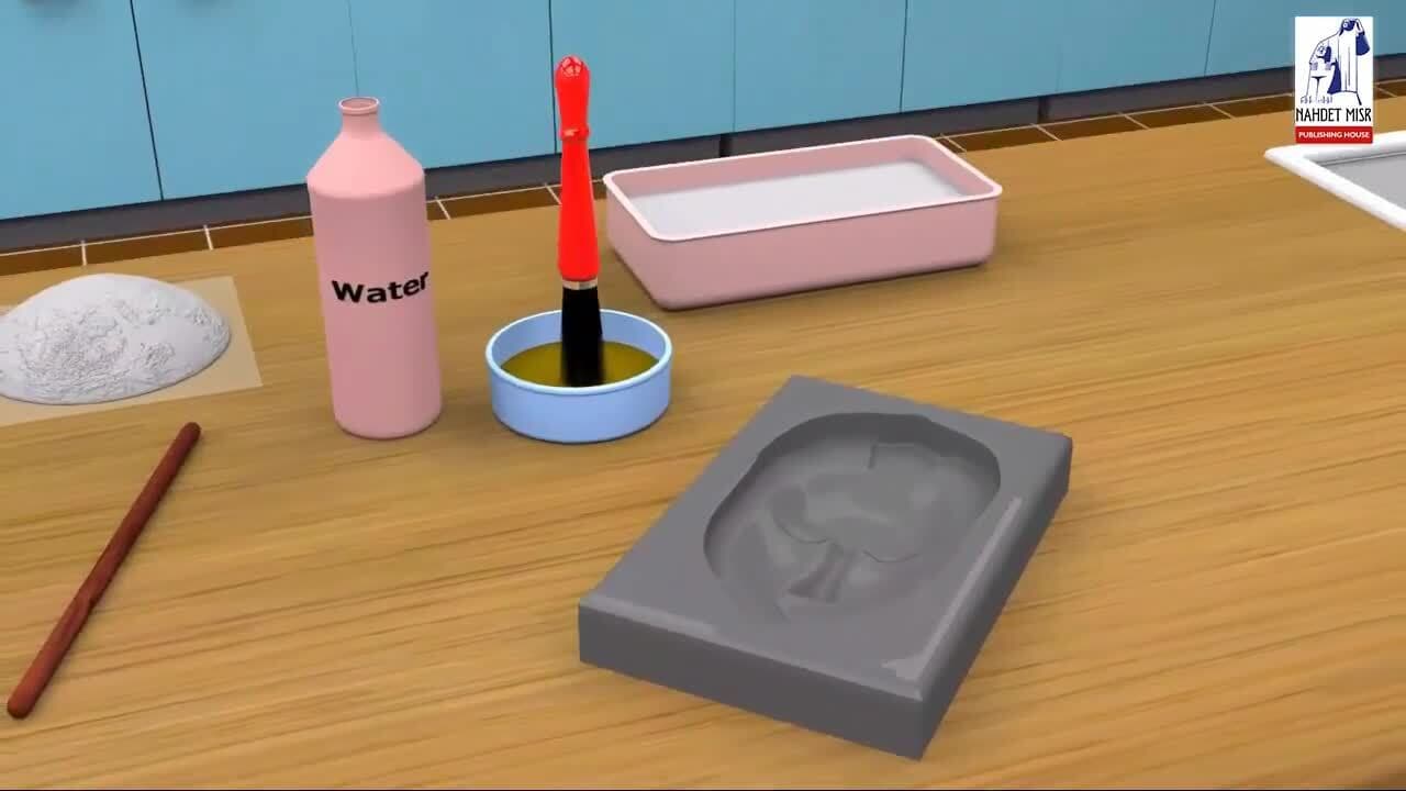 Fossils: Mold Fossil Model