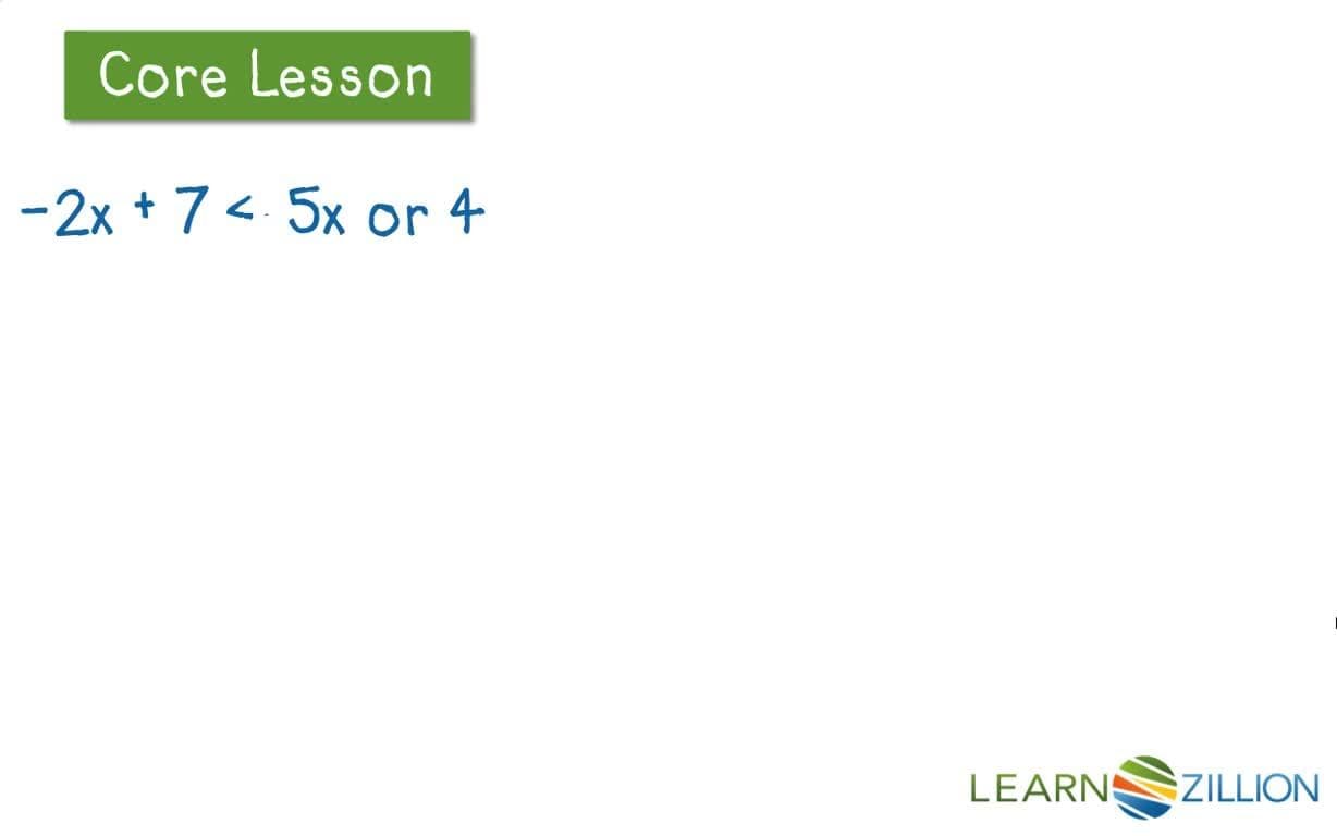 Solving Compound Inequalities