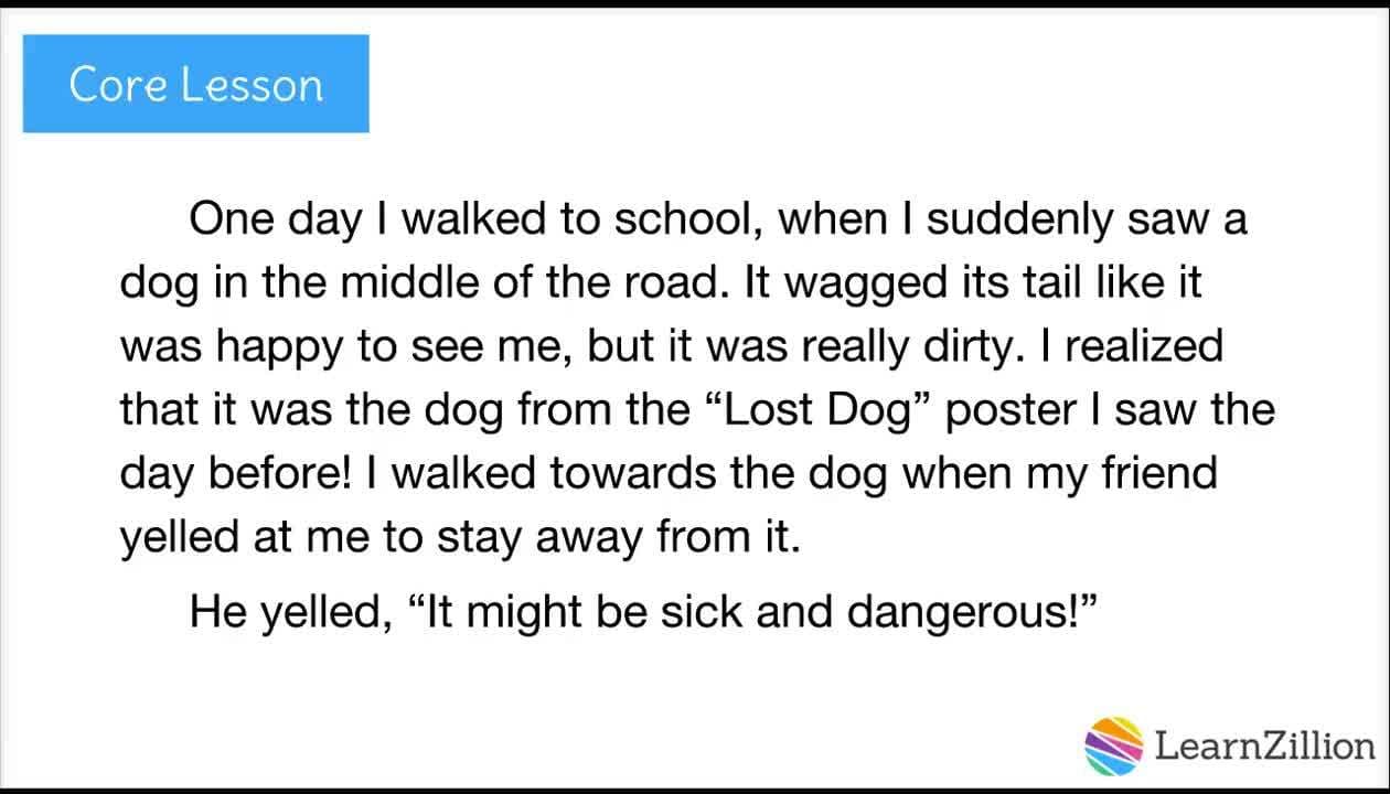 Using Verbs to Show Actions in Progress