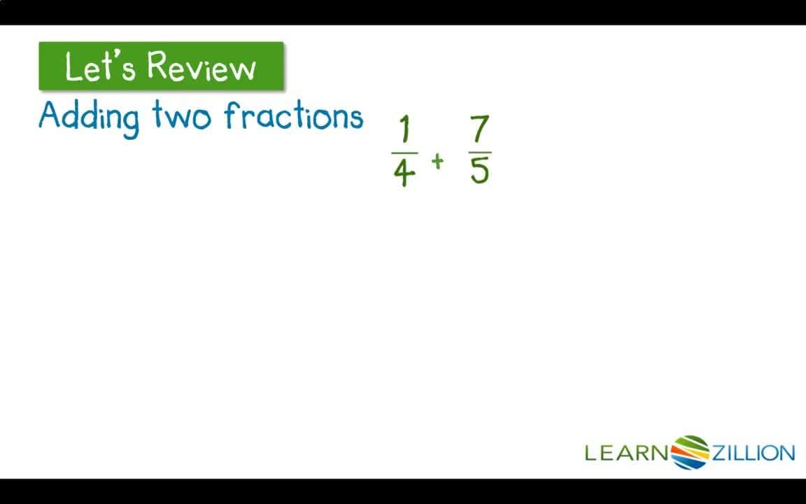 Adding Rational Expressions with Different Denominators
