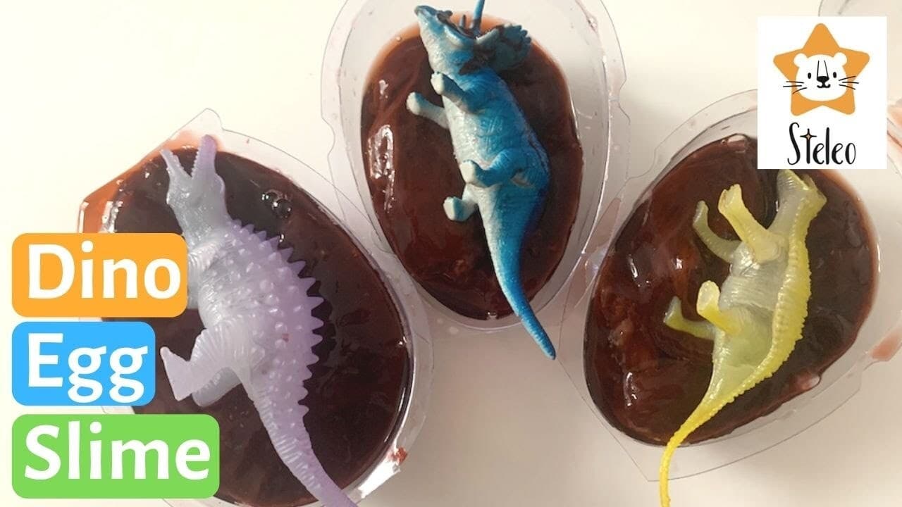 How To Make Dinosaur Egg Slime