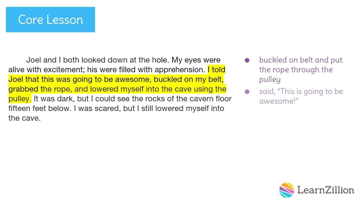 Using Descriptive Details to Enhance Narrative Writing