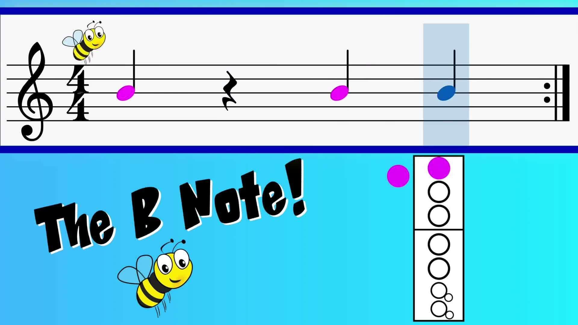Recorder Play Along: Playing the B Note!