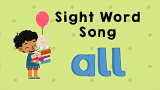 Introduction to sight word - All