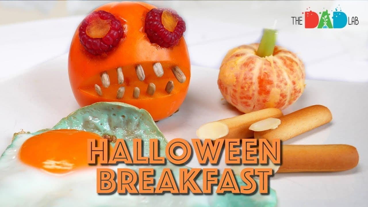 Making a Fun Halloween-themed Breakfast