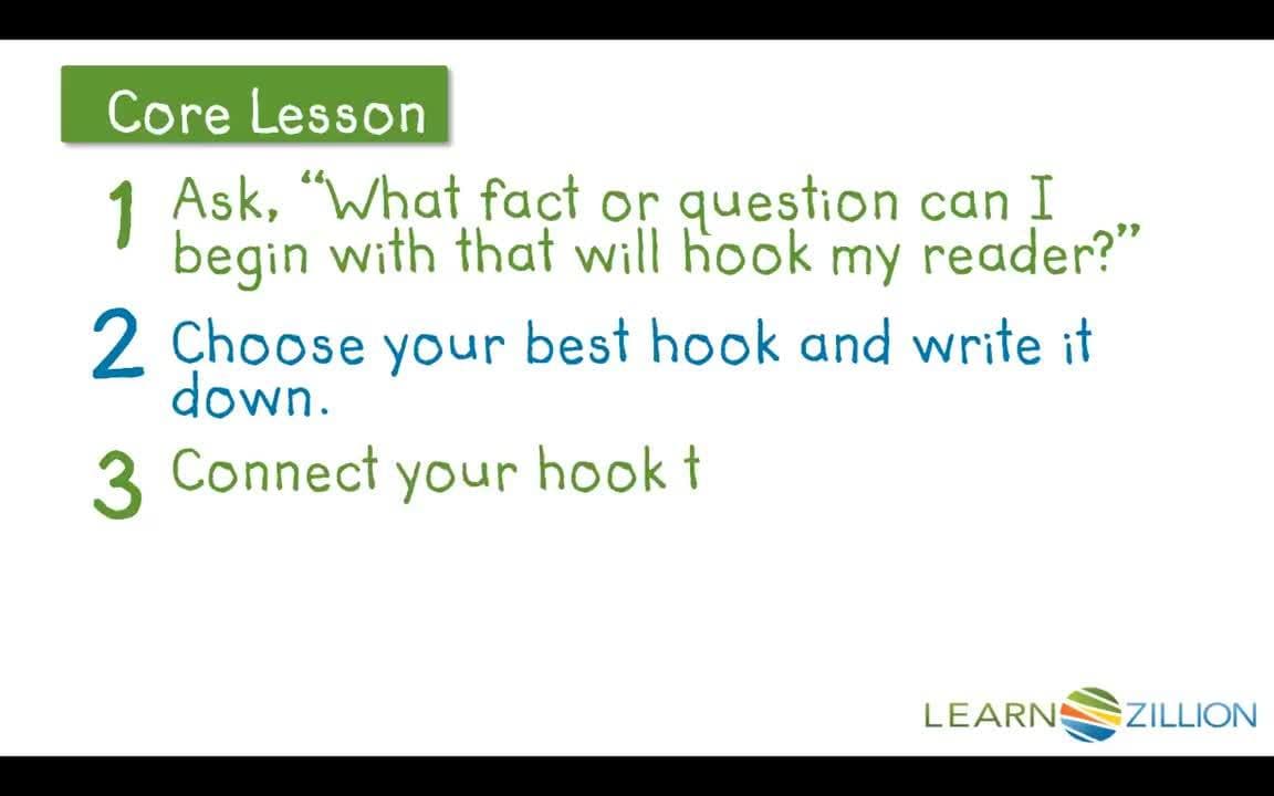 How to Hook Your Reader and State Your Thesis