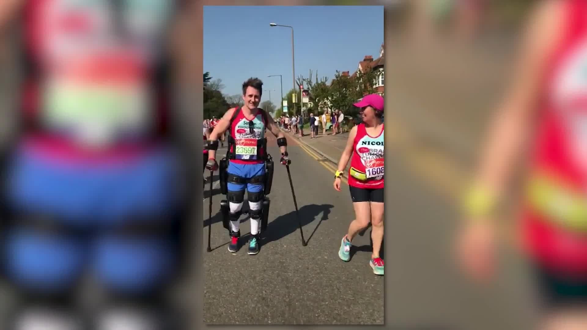 Overcoming Paralysis: Walking a Marathon in a Robotic Suit