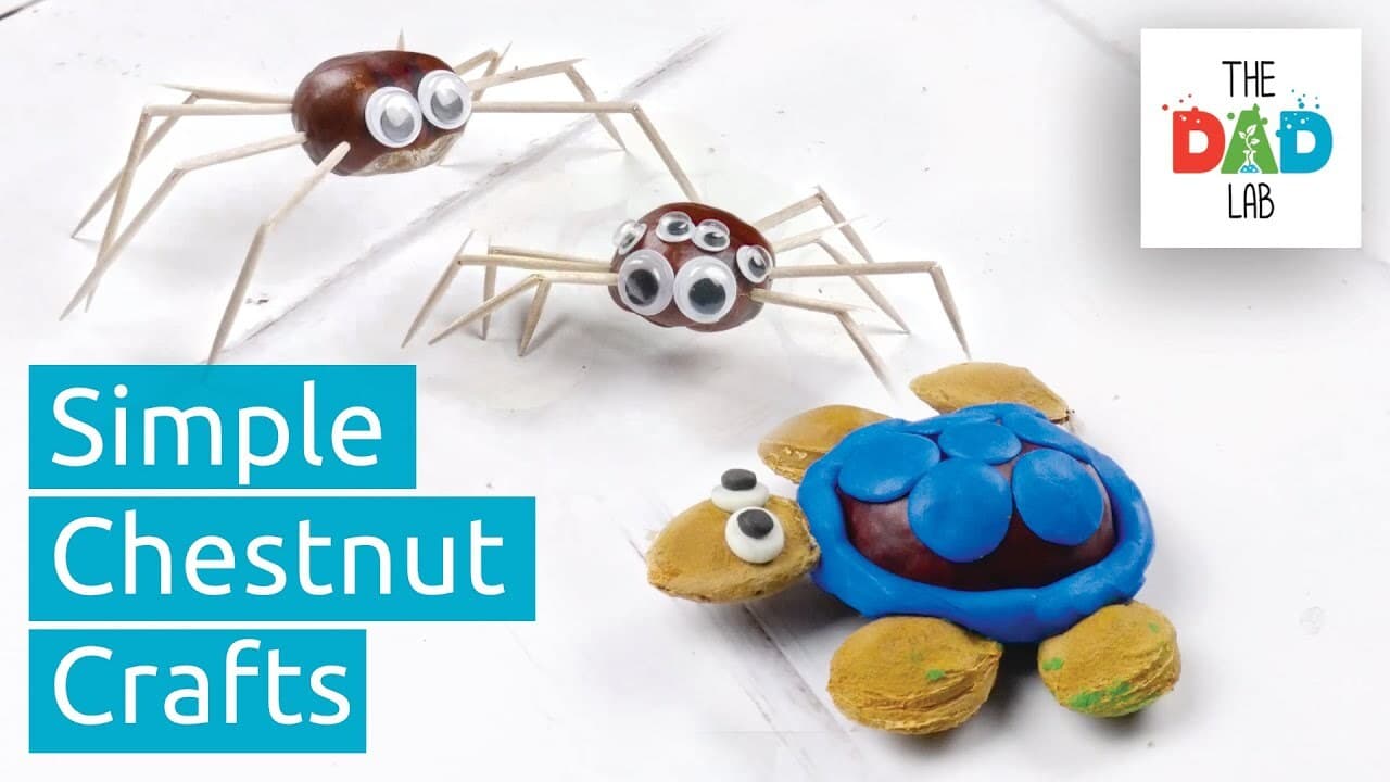 5 Fall Crafts Ideas with Conkers