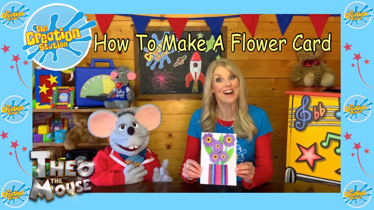 How To Make A Flower Card