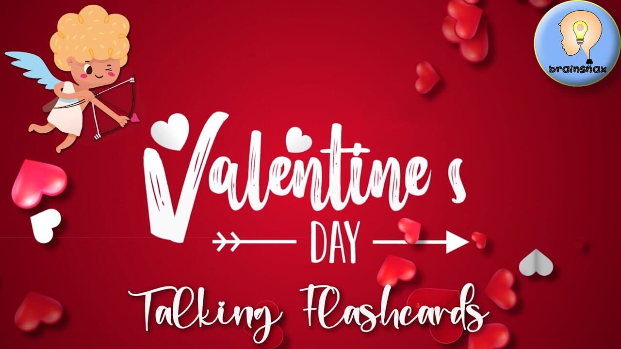 Valentine's Day Vocabulary | Spot the difference | Flashcard link