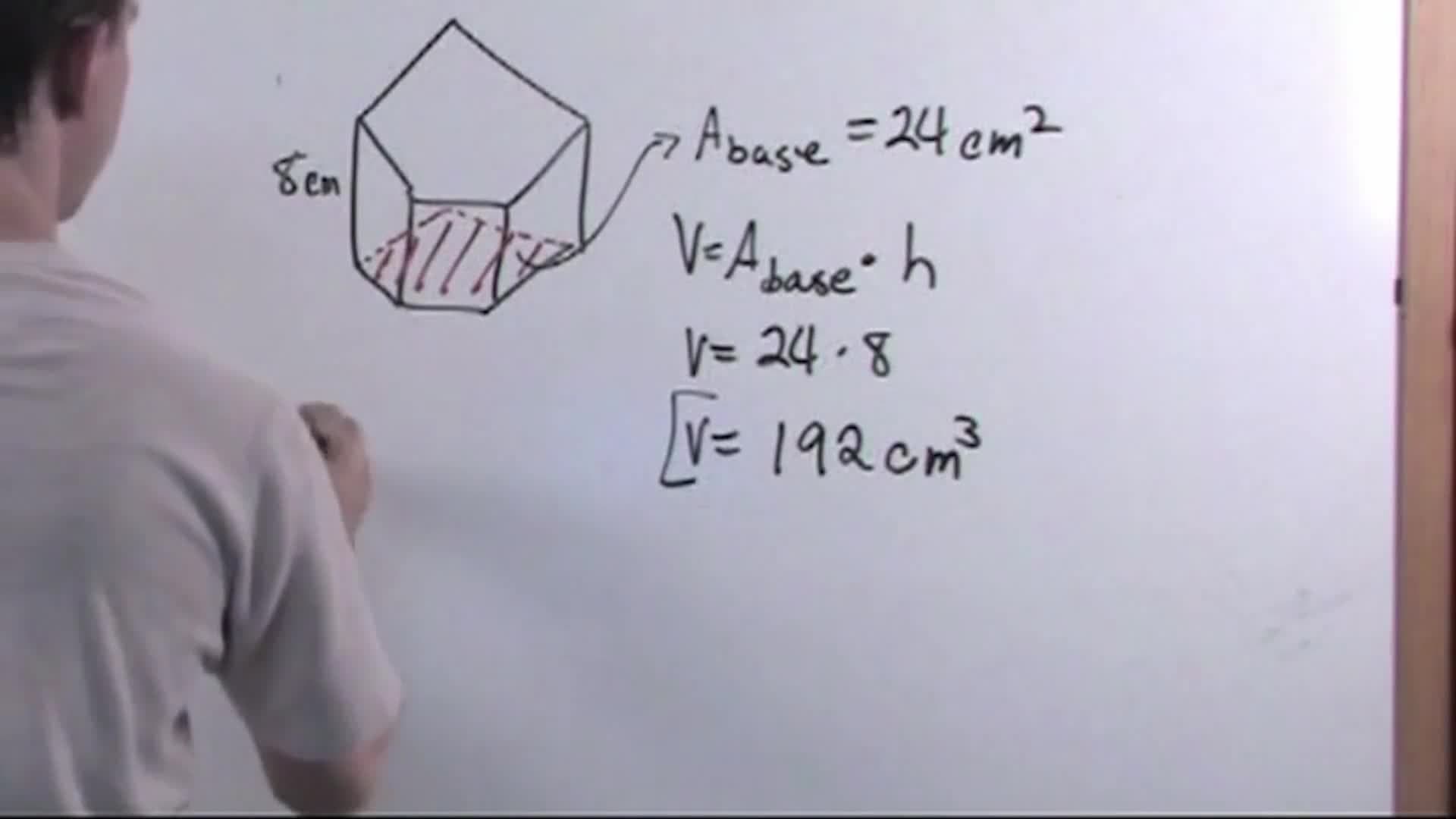 Volume Of Prisms And Pyramids: Solving more problems as well as calculating for a cube