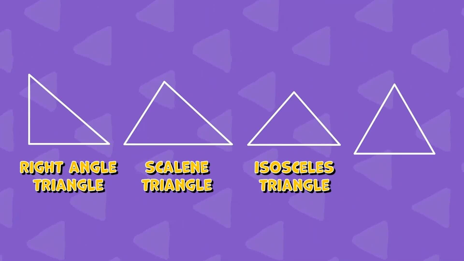 I WONDER - Are There Different Types Of Triangles?