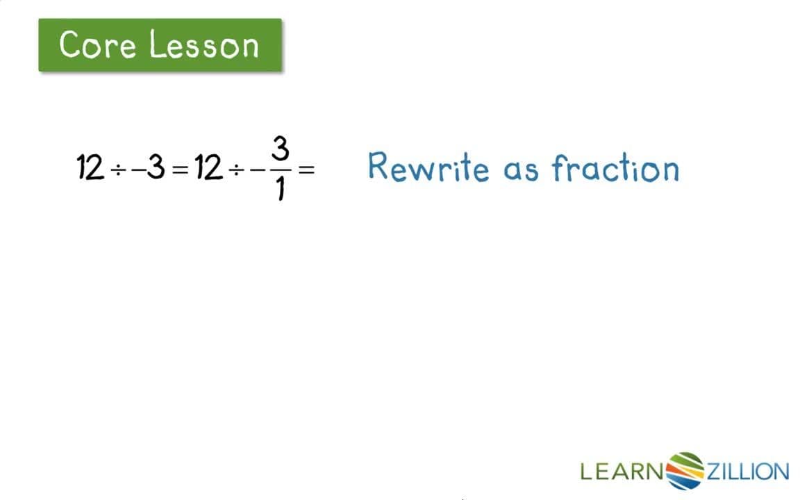 Using Properties of Operations: Rewriting Division as Multiplication