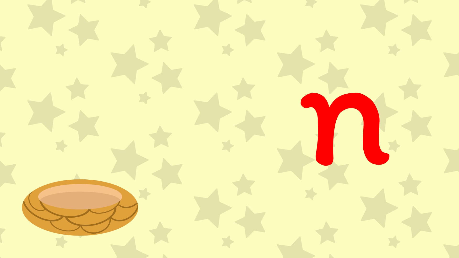 n Is For nest - Lower Case