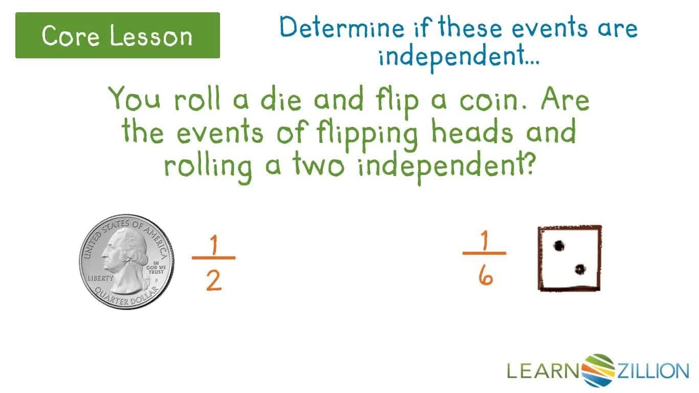 Determine Dependence and Independence by Comparing Scenarios