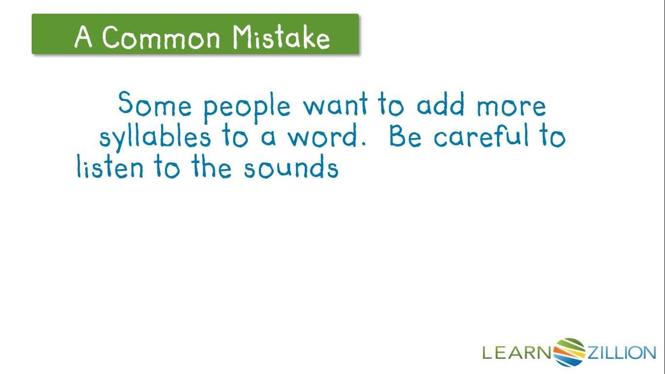 Decoding Words with Multiple Syllables: Understanding Syllables and Word Chunks