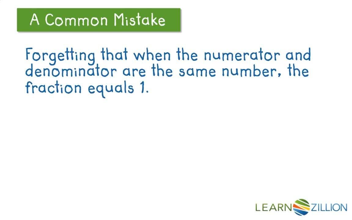 Generating Equivalent Fractions Using Area Models