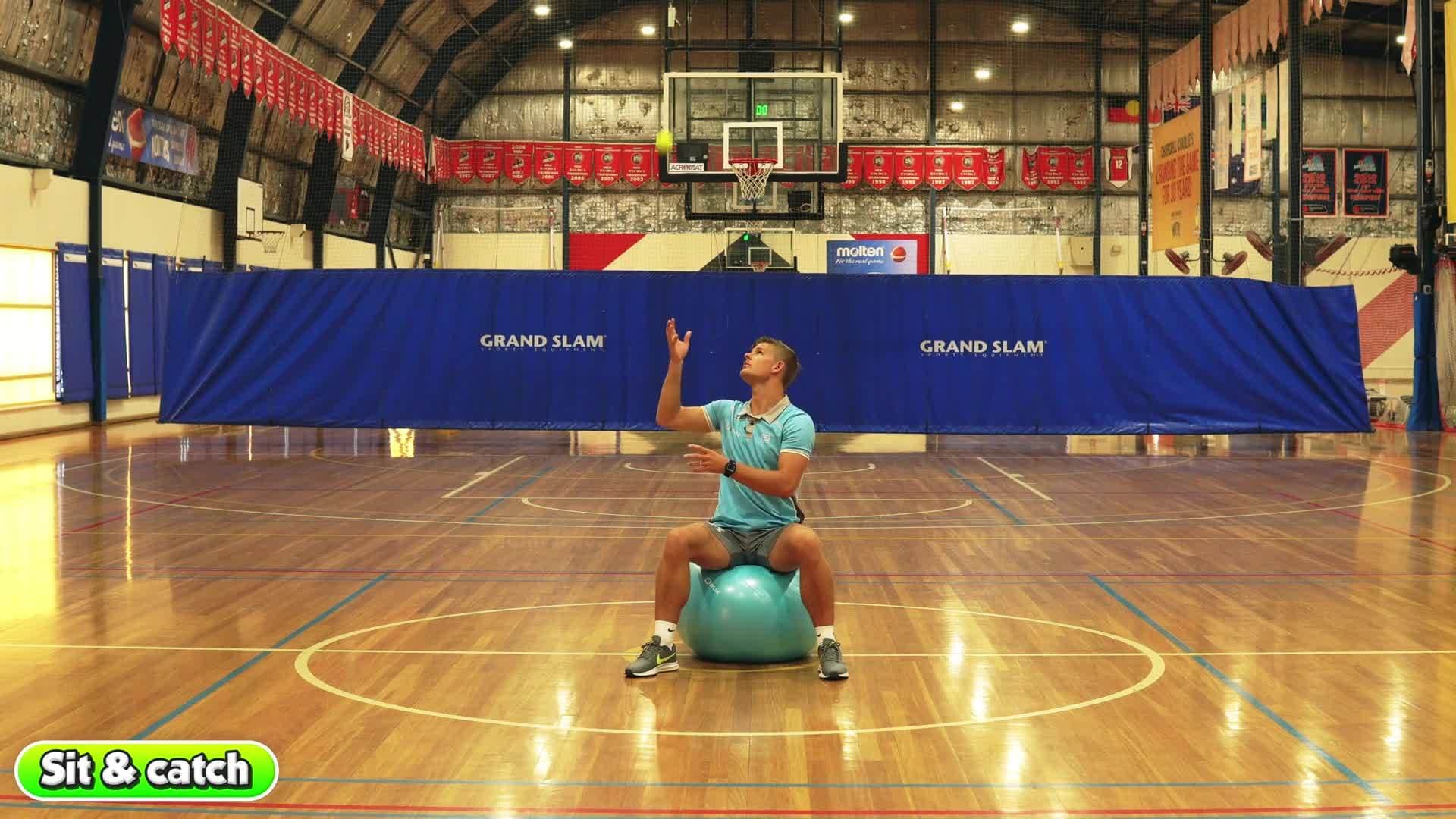 Exercise ball - Sit & catch