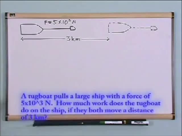 Physics Work: Solving a problem