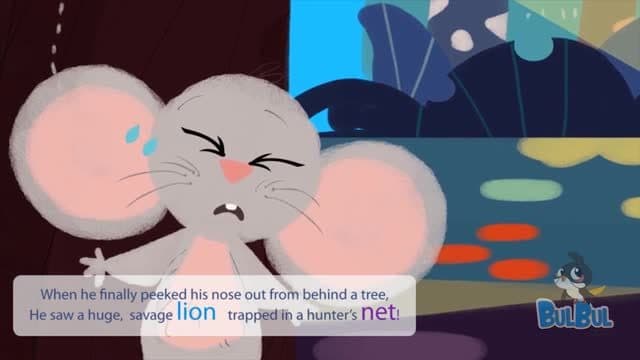 The Lion And The Mouse- Tales Of Panchtantra- English Moral Story for kids