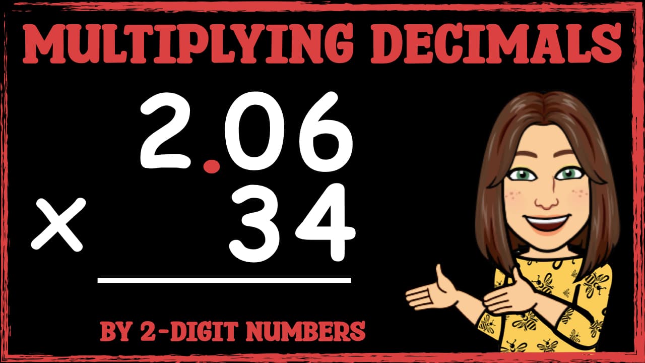 Multiplying Decimals by Two-Digit Numbers