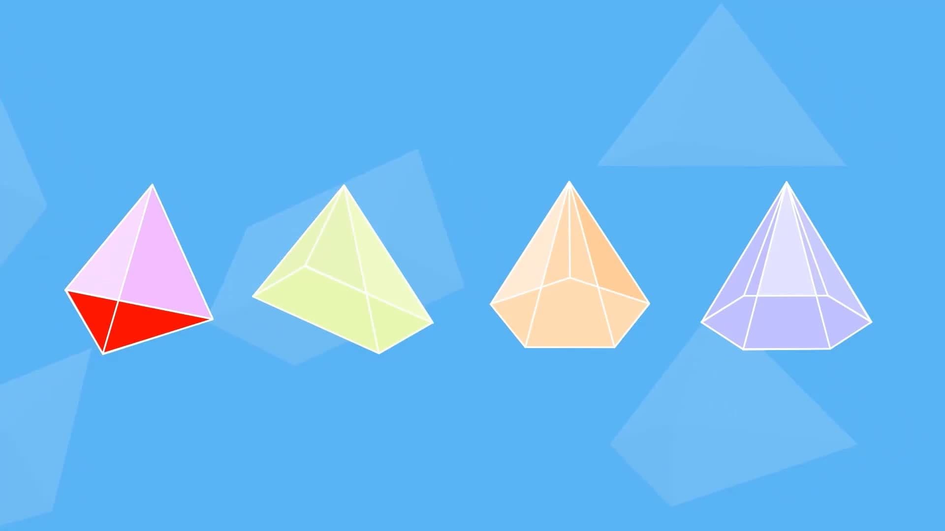 I WONDER - Can Pyramids Have Different Shaped Bases?