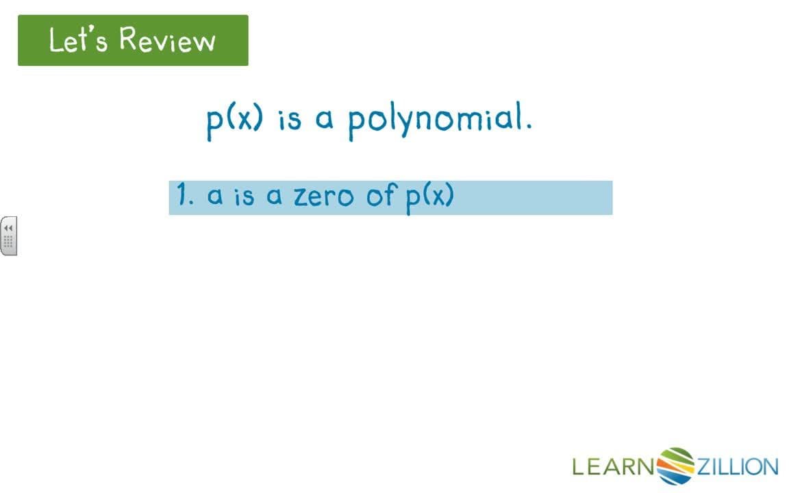 Finding X Intercepts of Polynomial Functions by Analyzing Factors