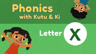 Phonics Story for the letter X