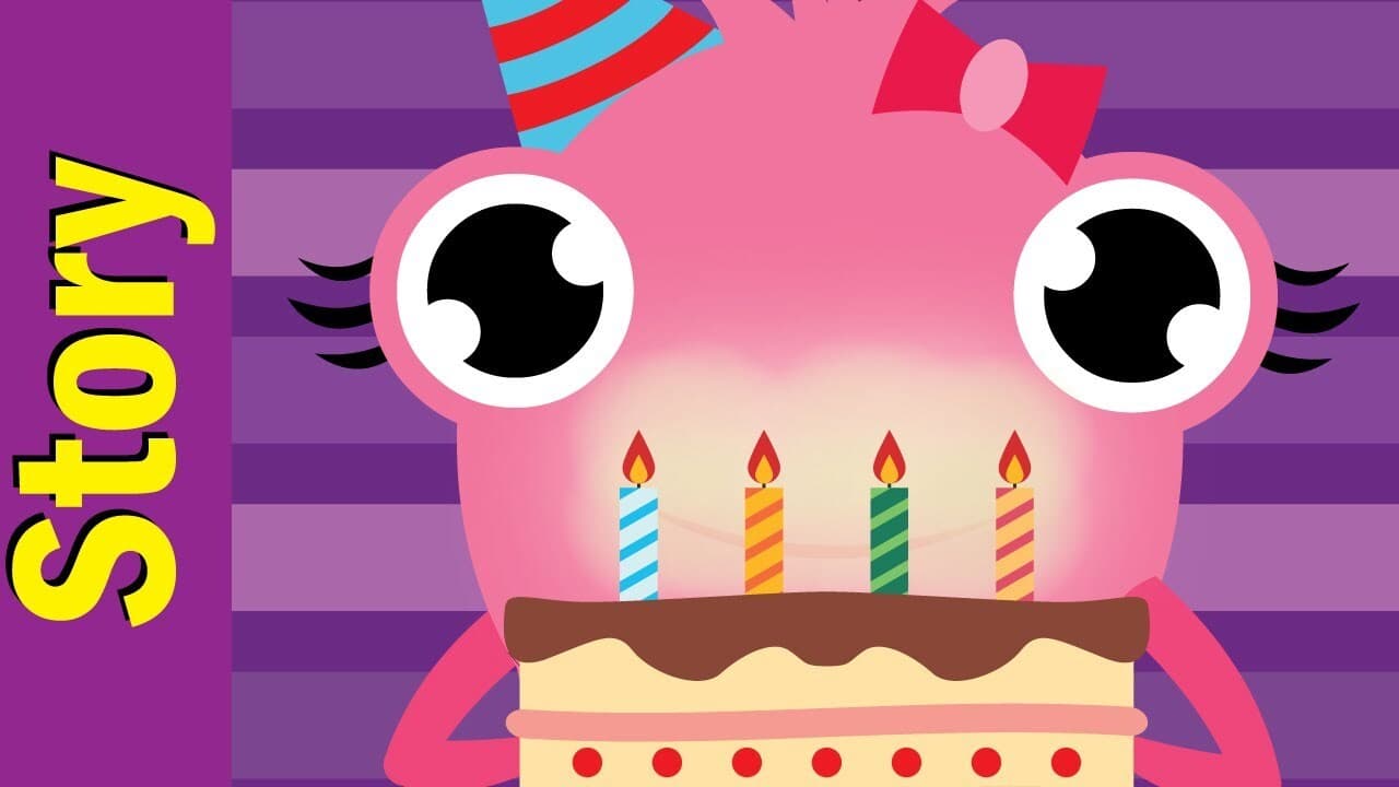 A Monster Birthday Party : English Stories for Kids