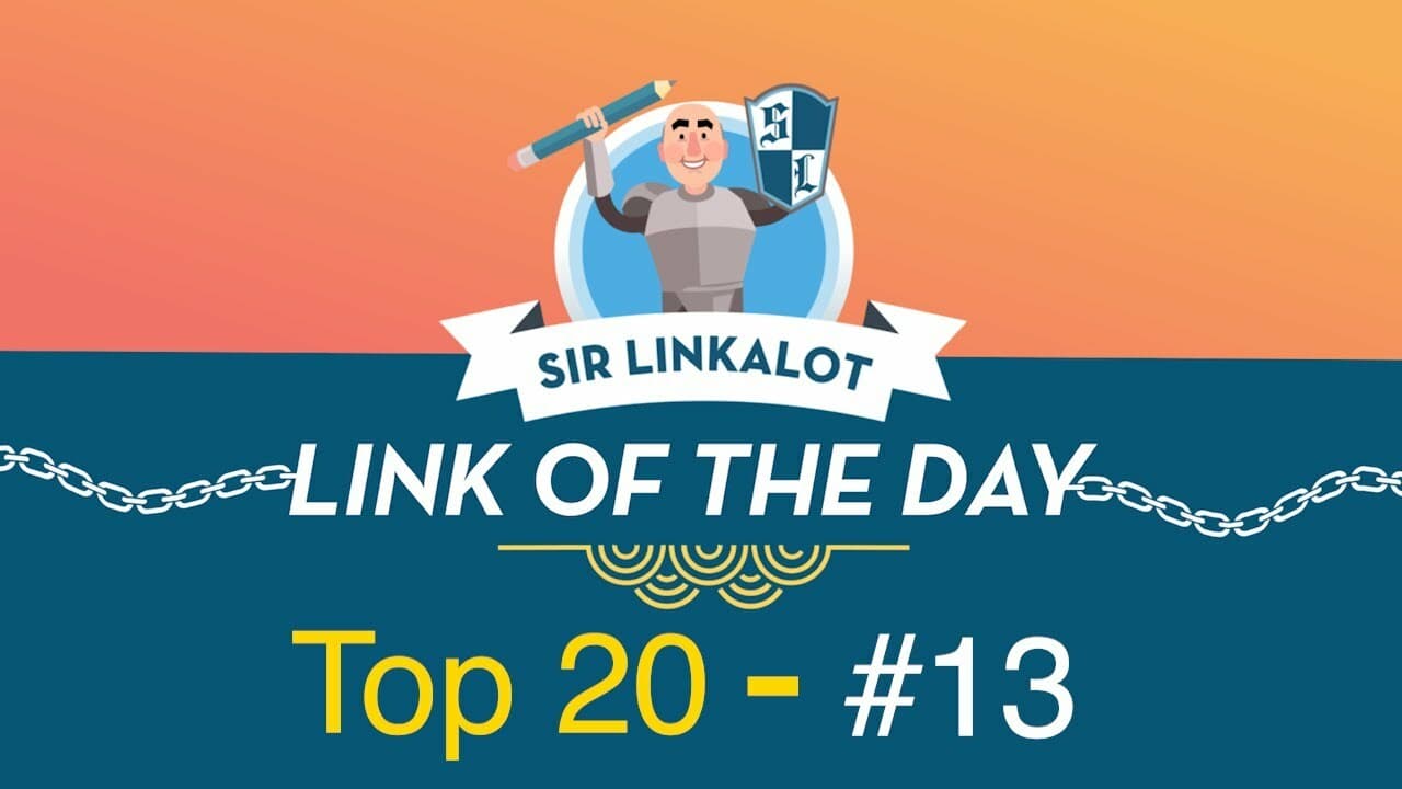 Link of the Day #13 - Sir Linkalot (#Spelling, #Revision, #Learningeveryday)