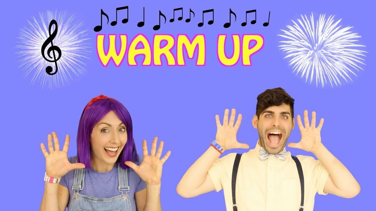 KIDS SINGING WARM UP | Learn Numbers, Colours & Letters Through Song