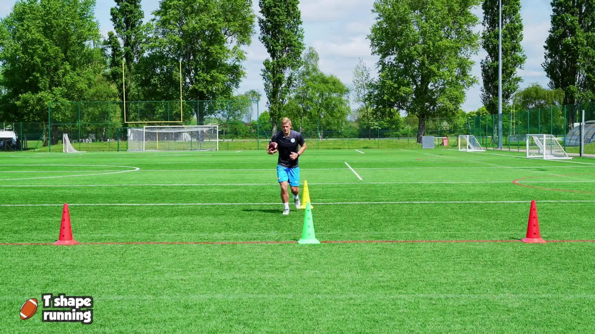 Moving - T shape running