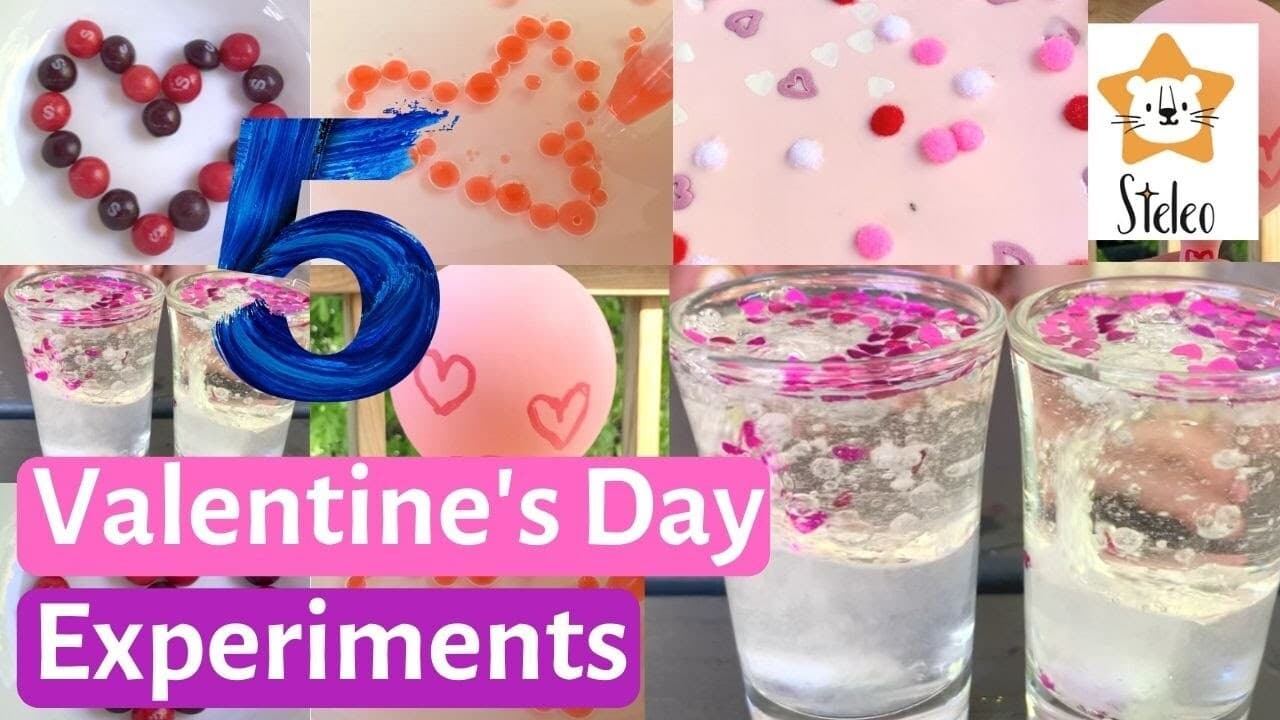 Easy Valentine's Day Science Experiments